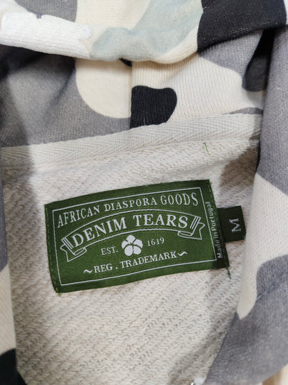 Grey Camo Denim💧 Hoodie